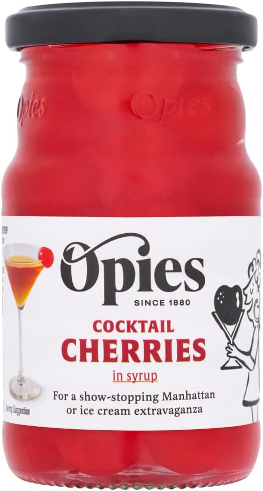 Opies - Red Cocktail Cherries - 225g