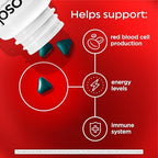 Feosol Original Iron Supplement Tablets, Non-heme, 65mg Iron per Pill, 1 Per Day, 120ct, 4 Month Supply, for Energy and Immune System Support, Made in USA