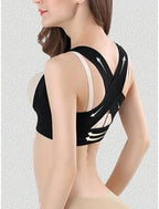 Women's Fitness Posture Corrector Bra Invisible Body Shaper Corset with Back Support Belt Adjustable Shoulder Brace for Daily