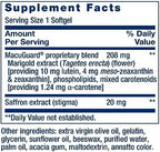 Life Extension MacuGuard Ocular Support with Saffron – Eye Health Supplement for Healthy Vision – with Lutein, Meso-zeaxanthin, zeaxanthin, Saffron – Gluten-Free, Non-GMO – 60 softgels