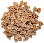 Organic Farro Farfalle Pasta, 1.1 lb (Pack of 1) – Italian Whole Wheat and Non-GMO Bow-tie Pasta, Single Ingredient. No Additives. Ancient Grain. Good Source of Plant Based Protein and Fiber. Vegan