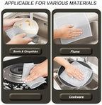 10 PCS Multipurpose Wire Dishwashing Rag for Wet and Dry,Non-Scratch Wire Dishcloth,Scrubbing Wire Dishwashing Rags,Time-Saver Kitchen Wipes Cleaning Cloths (Monolayer)