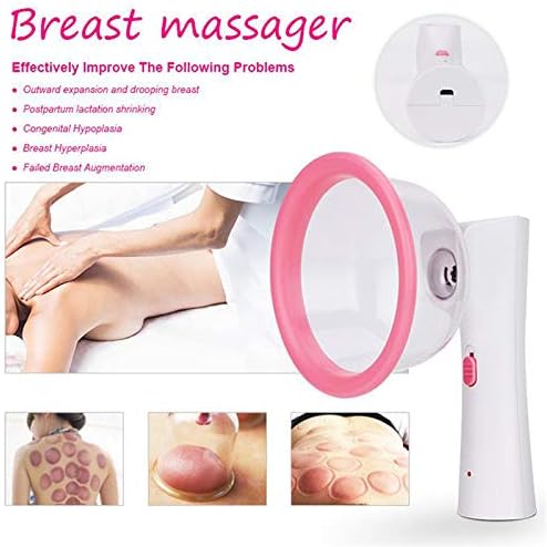 Electric Chest Massage Instrument to Improve Sagging Device - to Suck Breast Electric Massage Enlargement