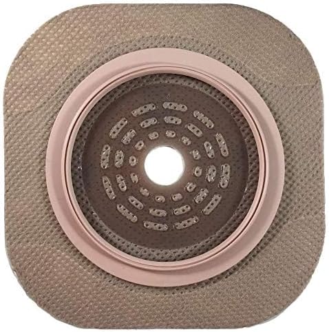 Hollister 14604 New Image Flat Flextend Skin Barrier, 5 Pack, Cut-to-Fit up to 2-1/4” – 2-3/4” Flange, Ostomy Skin Barrier, Ostomy Supplies