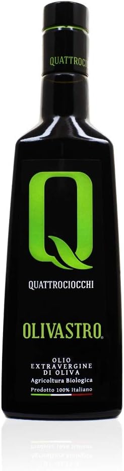 Quattrociocchi Olivastro Organic Extra Virgin Olive Oil, 8.5 oz
