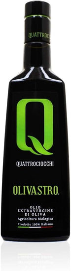 Quattrociocchi Olivastro Organic Extra Virgin Olive Oil, 8.5 oz