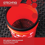 Gtechniq Bucket with Lid 20L | Includes Dirt Trap and Gamma Seal Lid, for Cleaning Car