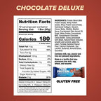 Pure Protein Chocolate Deluxe Protein Bars – 21g Protein, 3g Sugar, 190 Calories (12 count) Low Sugar* High Protein Snack - Gluten Free - Perfect for a Healthy Snack