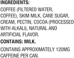 International Delight Iced Coffee, Mocha, Grab and Go Coffee Drinks Made with Real Milk and Cream, 15 FL OZ Can, 12 Count
