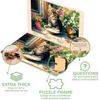 QUOKKA 13 Piece Dementia Activities for Adults - 3 Set Dementia Puzzles for Elderly - Large Piece Gifts Products for Seniors - Alzheimers Jigsaw Puzzle Games for Adults with Birds and Cats