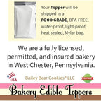 PRE-CUT CUSTOM EDIBLE PHOTO CUPCAKE TOPPER:Make Your Celebration Truly One-Of-A-Kind! Upload Your Photo for an Eye-Catching,Personalized Edible Cupcake Topper 2" Cupcake,12 set.