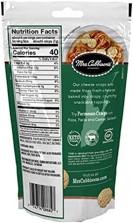 Mrs. Cubbison's Cheese Crisps Great for Snacking and Salad Topper (1.98 Ounce (Pack of 9))
