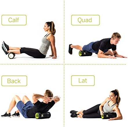 TriggerPoint Grid 1.0 Foam Roller - 13" Multi-Density Massage Roller for Deep Tissue & Muscle Recovery - Relieves Tight, Sore Muscles & Kinks, Improves Mobility & Circulation - Targets Key Body Parts