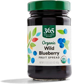 365 by Whole Foods Market, Organic Wild Blueberry Fruit Spread, 17 Ounce