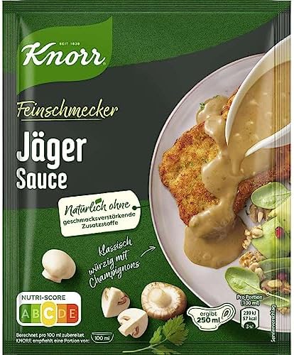 Knorr Feinschmecker Jäger (hunter sauce) Sauce (3 Pc.)