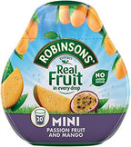 Robinsons Squash'd Mango & Passion Fruit No Added Sugar 66ml (Pack of 6)