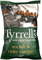 Tyrrells Chips Cider Vinegar & Sea Salt 150 g