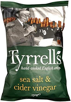 Tyrrells Chips Cider Vinegar & Sea Salt 150 g