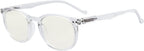 Eyekepper Blue Light Blocking Reading Glasses for Men Women Vintage Readers