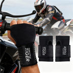 ® Motorcycle Wrist Brace Adjustable Wrist Wraps for Bikers, Wrist Support Reduces Hand Pain and Absorbs Vibration, Enhancing Comfort and Stability (Large)