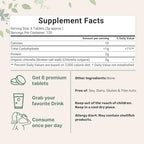 Organic Chlorella Tablets, 500mg Per Tablet, 720 Tabs (360 Grams), 4 Months Supply, Broken Cell Wall, Rich in Vegan Protein & Vitamins, No Filler, No Additives & Non-GMO | Pure Green Algae Superfood