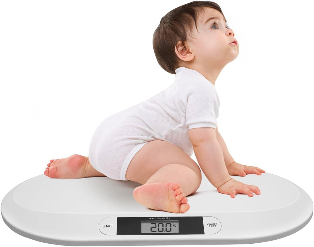Baby Scale,Digital Baby Scale Weight All Family, Weighing Newborn Wiggly Babies, Pets, Cat and Dog