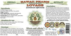 Hawaii Pharm Lovage Alcohol-Free Liquid Extract, Lovage (Levisticum Officinale) Root Glycerite Natural Herbal Supplement 2 oz