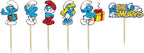 Smurfs Multicolored 12-Piece Cupcake Toppers