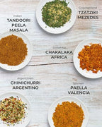 TIMBER TASTE® World Spice Set - Gourmet Exotic Spices from Around the World | Seasoning Gift Set for Him | Unique Spice Blends | Exotic Flavor Profiles | International Seasoning Collection for Men
