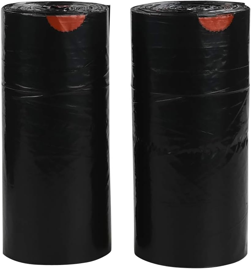 Teyyvn 3 Gallon Black Drawstring Trash Bags, 220 Counts