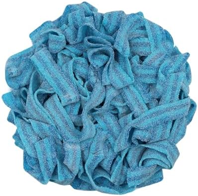 Smarty Stop Every Sour Belts Flavor Gummy Candy 1 Pound (Blueberry)
