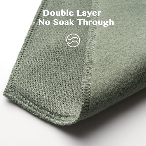 Adult Bibs for Eating, Adults Drool Bibs for Elderly Women & Men - Large Clothing Protector for Special Needs Kids