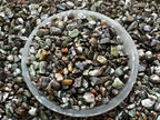 GAF TREASURES 2 oz Lot Natural Semi Tumbled Rhyolite Gemstone Chips, Crushed Mini Rhyolite Crystals, Undrilled Crystal Chips (Rhyolite)