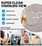 OCCI CHIARI Ladies Reading Glasses for Round Women 1.75+ Spring hinge Comfort Readers(1.0 1.25 1.5 1.75 2.0 2.25 2.5 2.75 3.0 3.5 4.0 5.0 6.0)
