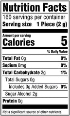 ORBIT Gum White Peppermint Sugar Free Chewing Gum Bulk Pack, 40 Piece Bottle (Pack of 4)