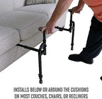 Stander Heavy Duty EZ Stand-N-Go, Bariatric Chair Lift Assist for Elderly, Grab Bar Standing Handle for Seniors, Daily Living Mobility Aid