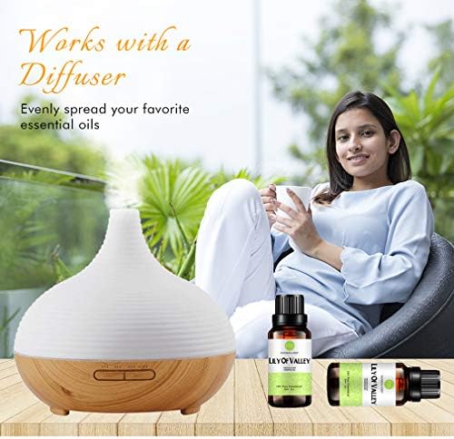 Lily of Valley Essential Oil (30ML), 100% Pure Natural Organic Aromatherapy Lily of Valley Oil for Diffuser, Massage, Skin Care, Yoga