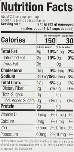 SKINNY POP Butter Microwave Popcorn, 16.8 OZ