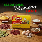 El Yucateco Achiote Paste (Annatto Seasoning) – Pack of 2 (3.5 oz Each) – Authentic Mexican Red Achiote for Cochinita Pibil, Marinades & Traditional Latin Cooking