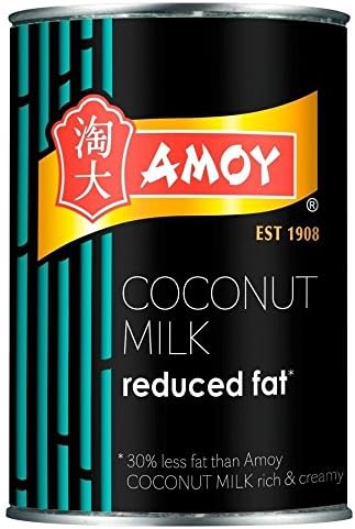 Amoy Coconut Milk Reduced Fat (400ml) - Pack of 6