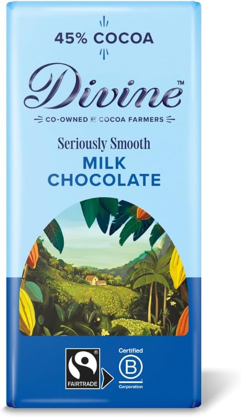 Fairtrade Milk Chocolate by Divine 90g