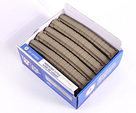 G&G GR16 120-ROUND MID-Cap 6mm Airsoft AEG Magazine (Tan, 5pk)