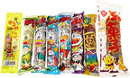 Japanese Candy Box assortment Kit 20pcs Dagashi Umaibo Snack Gumi potato Chip Kitty chocolate (20 pieces set)