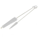 uxcell 2pcs Household Kitchen Kettle Spout Teapot Nozzle Cleaning Brush Tool Set Traw Pipe Nozzle Cleaning Tool Loop Handle Cleaning Set