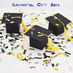 SDKI 30Pcs Graduation Cap Candy Box Graduation Party Supplies 2026 Decorations Graduation Gift Candy Boxes for Graduation Party Favor
