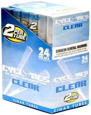 Cyclones Pre Rolled Transparent Cone Flavor