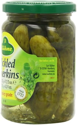 Kuhne Gherkins 330 g (Pack of 12)