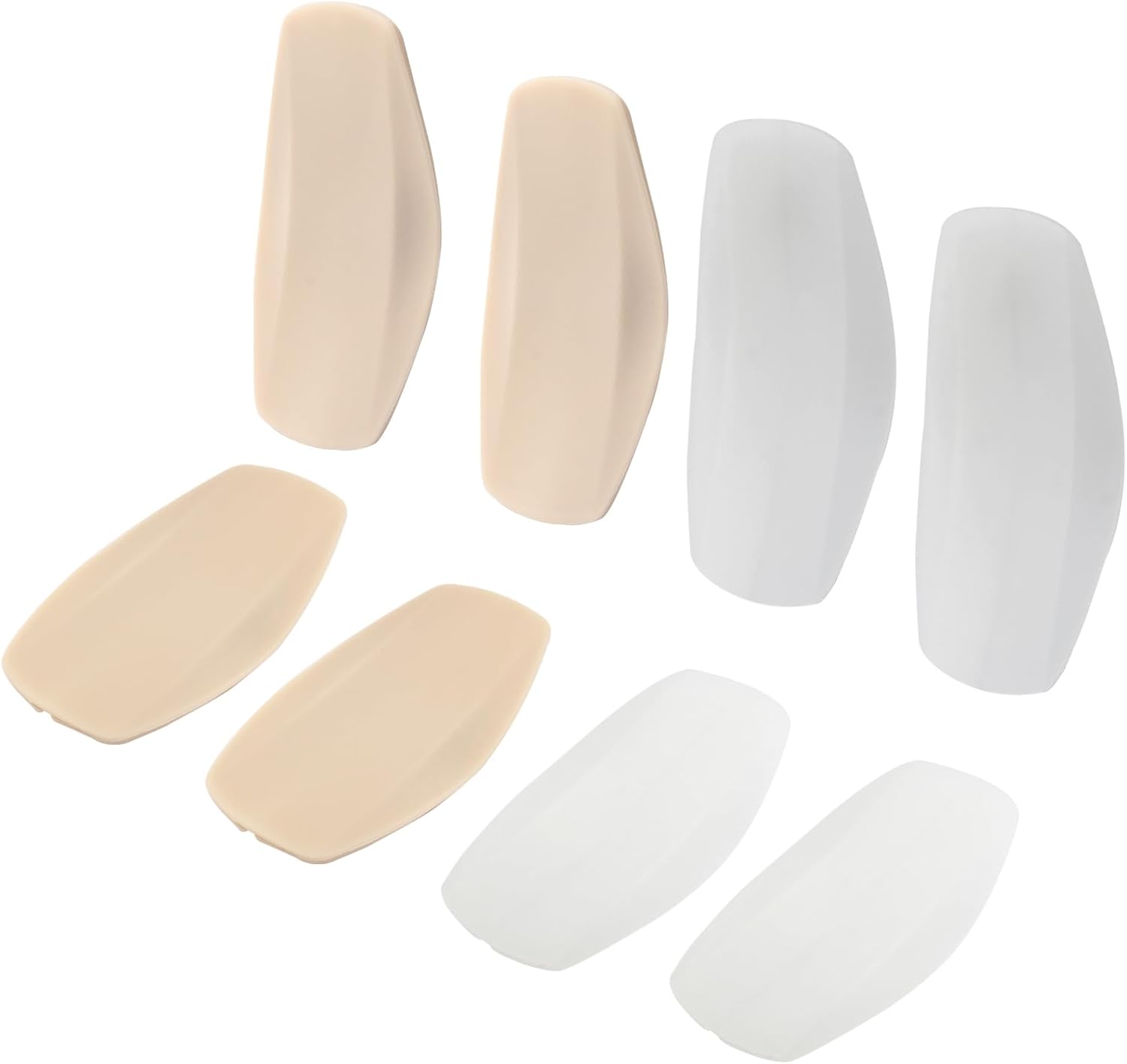 4 Pairs Silicone Bra Strap Cushions Holder Non-Slip Shoulder Pads Comfortable and Pliable Ease Shoulder Discomfort