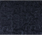 Solid Color Embossed Faux Leather Sheets 12 "x53 (30cm x 135cm) Embossed Texture Leather Fabric, Widely Used in Leather Earrings, Keychains, Sewing DIY Projects ﻿ (Black)