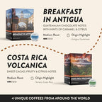 Angelino's Coffee Pods Variety Pack - Reserve Collection Medium & Dark Roast - 96 Count Single Serve K-Cup Compatible Capsules - Includes Costa Rica, Breakfast in Antigua, Mad Professor & Espresso